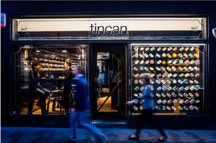 Amanda Levete's new pop-up restaurant - Tincan
