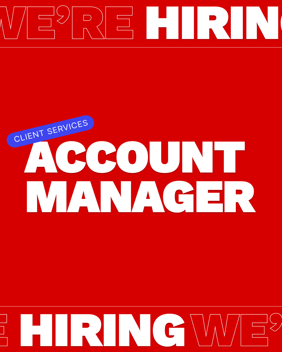 We’re Growing Our Client Services Team – Join Us