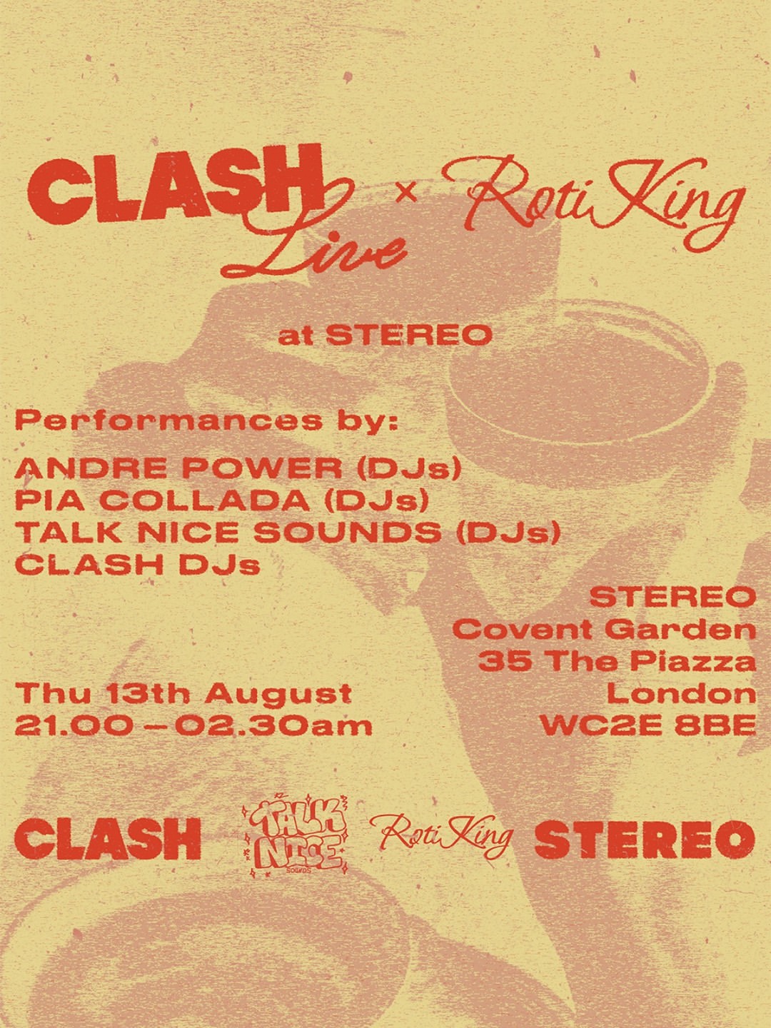 Roti King x CLASH at STEREO: How MeMo Built a Restaurant Brand Collaboration