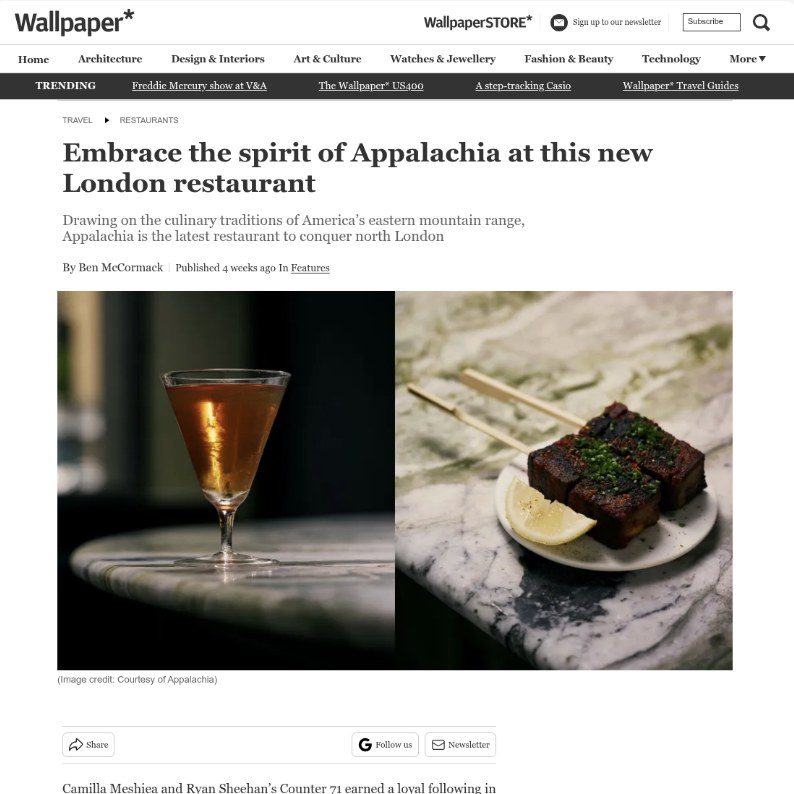 Wallpaper* review of Appalachia