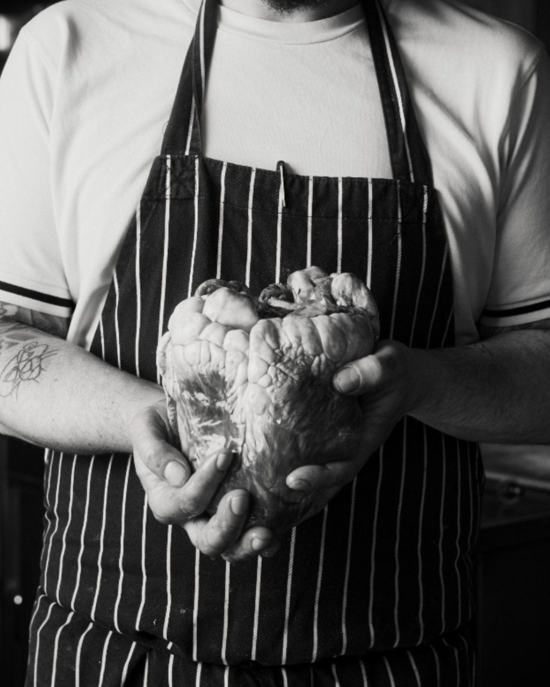 Chef holding cauliflower at Appalachia